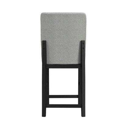  Elements International Portland D-1710-8-BST1 Square Back Barstool IMAGE 3