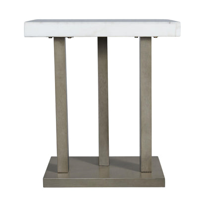  Elements International Greta T.6850.ET Square End Table IMAGE 3