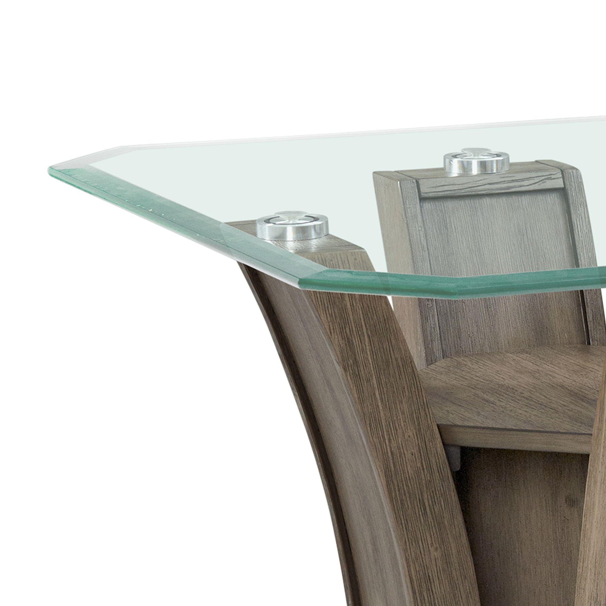  Elements International Dapper TPR350ET Square End Table IMAGE 6