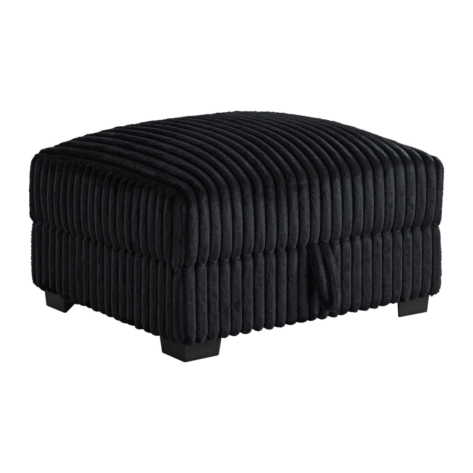  Elements International Nightfall U-16570-10473-000 Storage Ottoman IMAGE 1