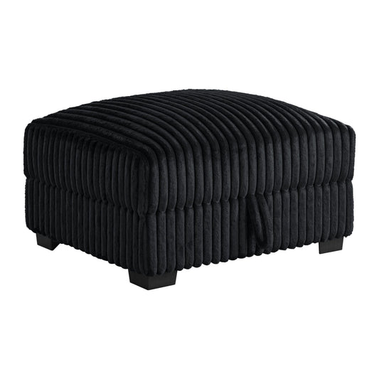  Elements International Nightfall U-16570-10473-000 Storage Ottoman IMAGE 1