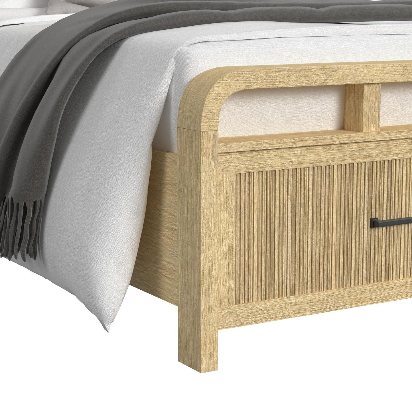  Elements International Ridgemont B-14440-6-TSB Twin Storage Bed IMAGE 5