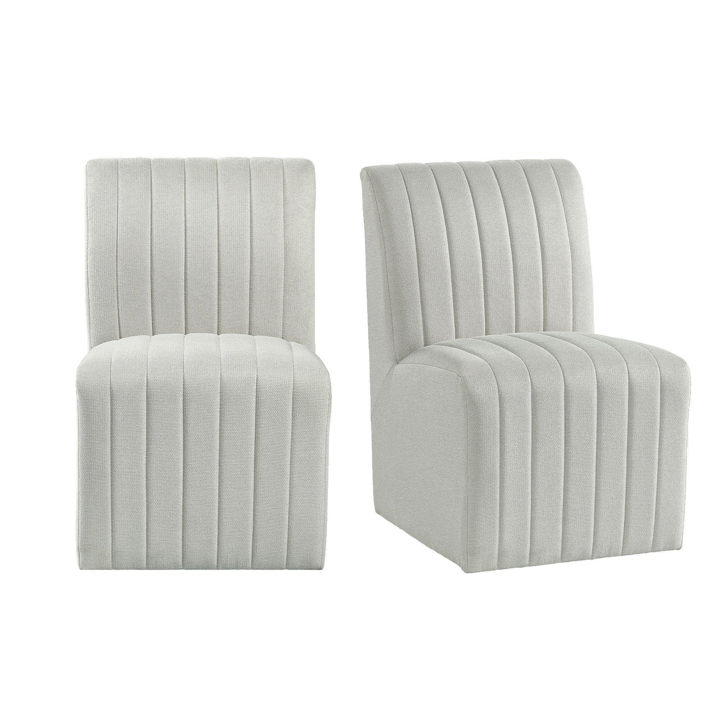  Elements International Jemma D-7570-6-SC Upholstered Side Chair IMAGE 8