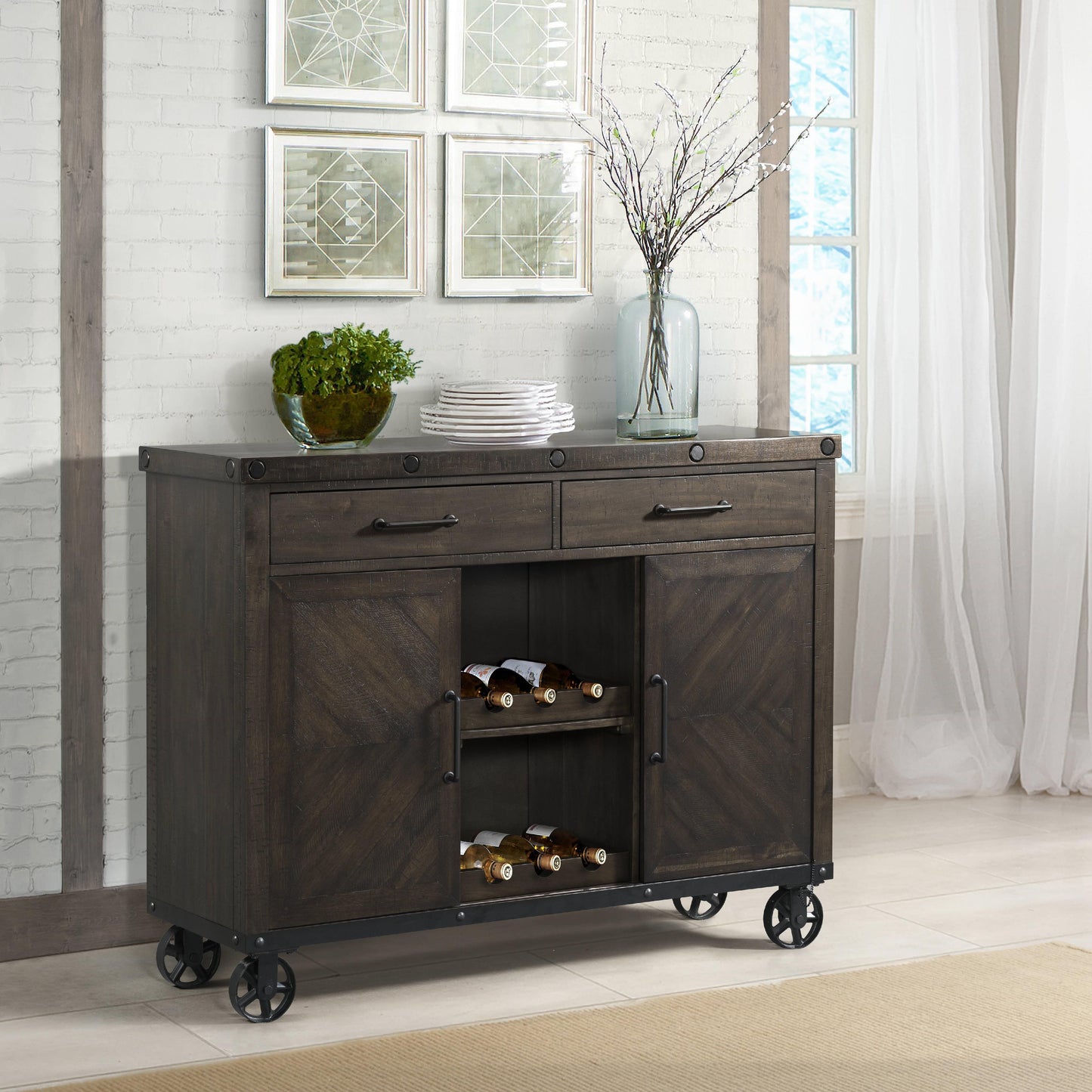  Elements International Colorado DCO100WR Wine Rack IMAGE 1