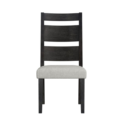  Elements International Jemma D-7570-5-SC3 Wood Back Dining Side Chair IMAGE 2