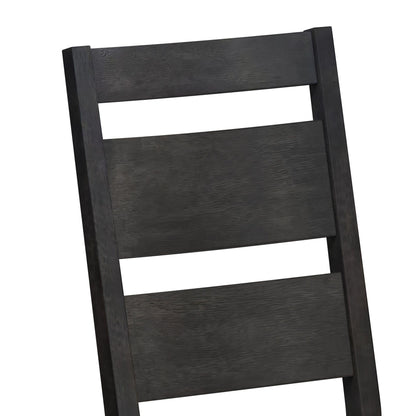  Elements International Jemma D-7570-5-SC3 Wood Back Dining Side Chair IMAGE 5
