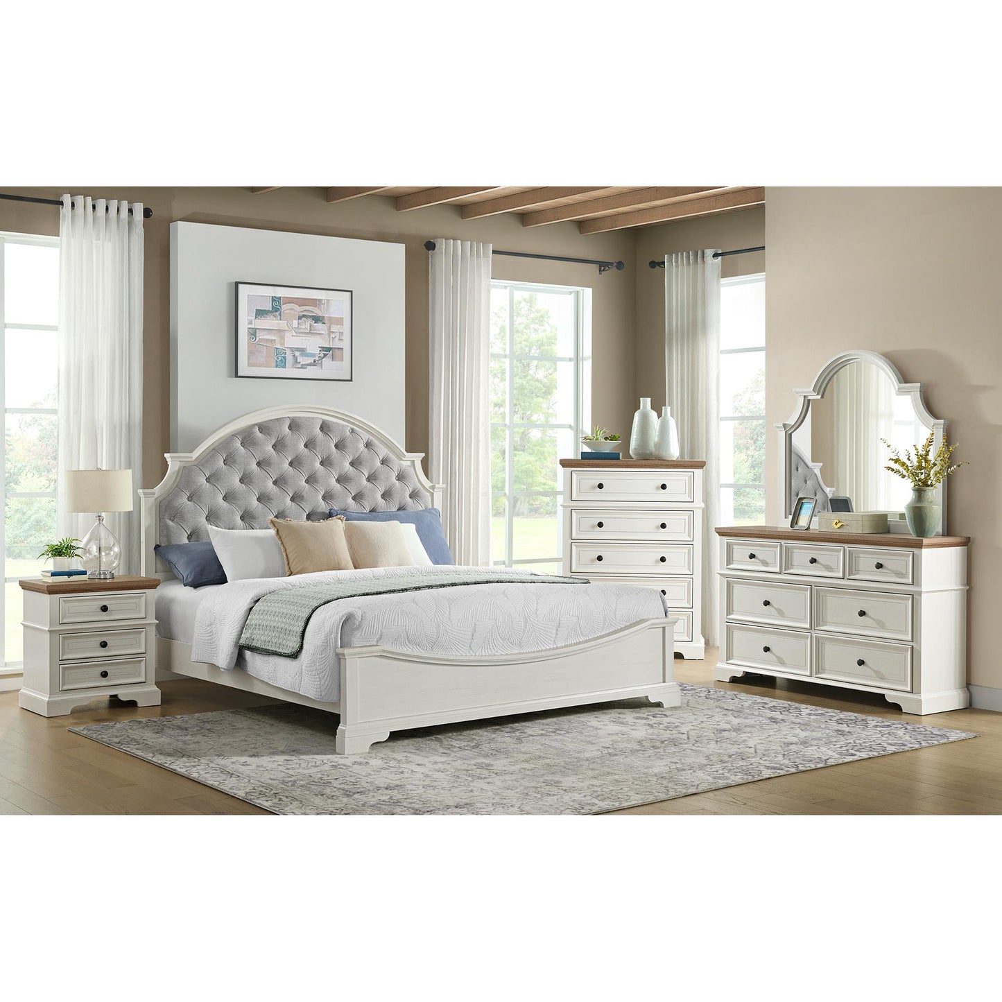  Elements International Eastwood Y-13160-7-NS Youth 3-Drawer Nightstand IMAGE 3