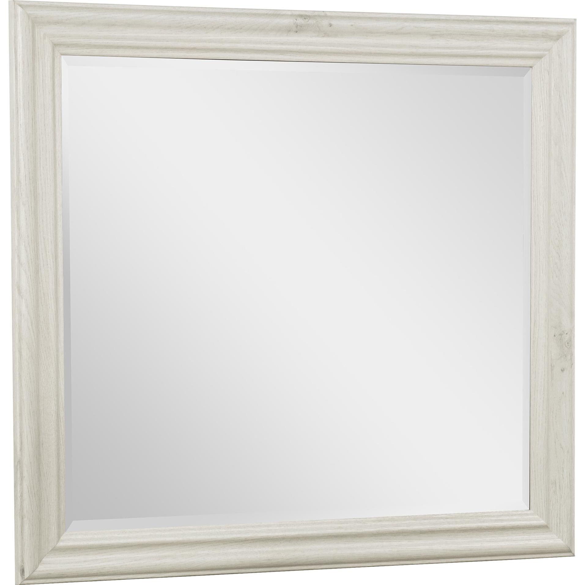  Crown Mark Claribelle B1820-11 Dresser Mirror - White IMAGE 1