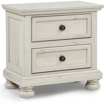  Crown Mark Claribelle B1820-2 Nightstand - White IMAGE 1