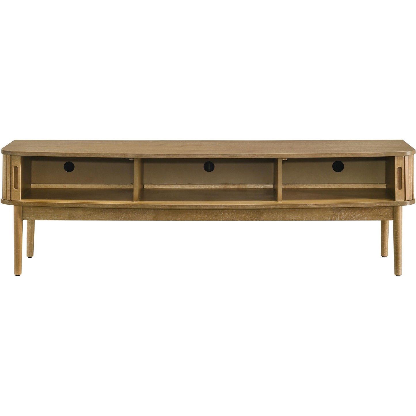  Coaster Furniture Croyden 722923 71-inch TV Stand Media Console - Weathered Natural IMAGE 4