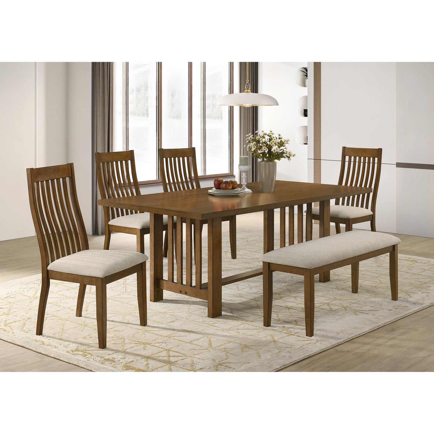 Crown Mark Dining Tables Rectangle 2138T-4079 IMAGE 4