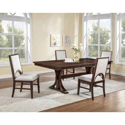  Crown Mark Hamil Dining Table with Trestle Base 2210T-4282 IMAGE 3