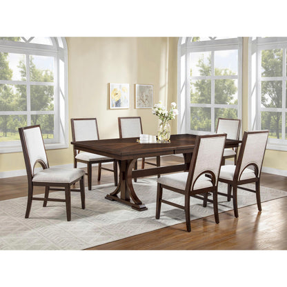  Crown Mark Hamil Dining Table with Trestle Base 2210T-4282 IMAGE 4