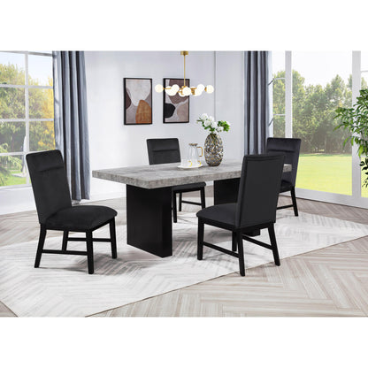  Crown Mark Sebastian Dining Chair 2225S-BK IMAGE 4