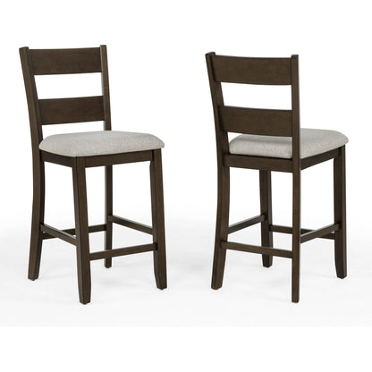  Crown Mark Lester 5 pc Counter Height Dinette 2631SET-BRN IMAGE 4