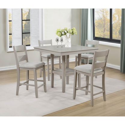  Crown Mark Lester 5 pc Counter Height Dinette 2631SET-GRG IMAGE 1