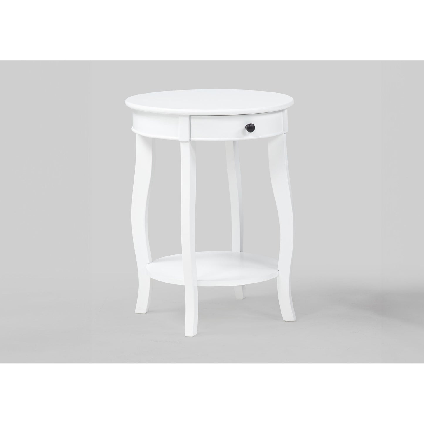  Crown Mark Jacie Chairside Table 4903WH IMAGE 1