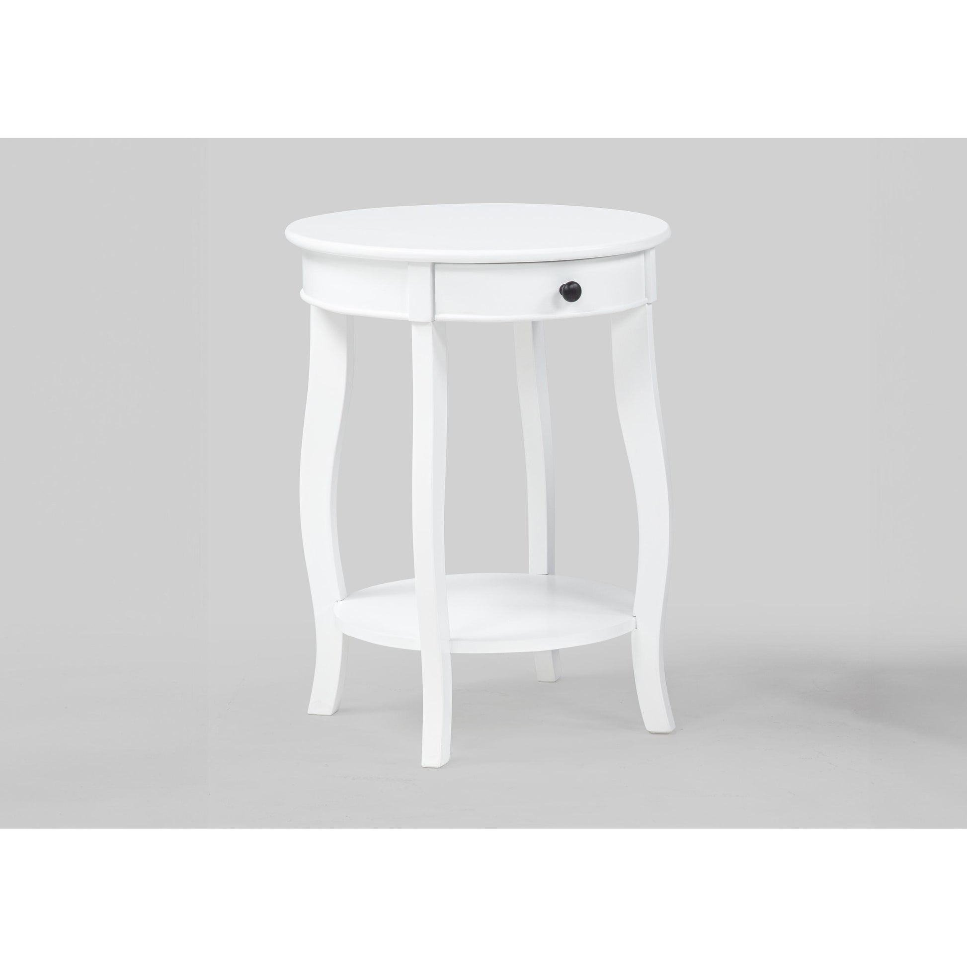  Crown Mark Jacie Chairside Table 4903WH IMAGE 1