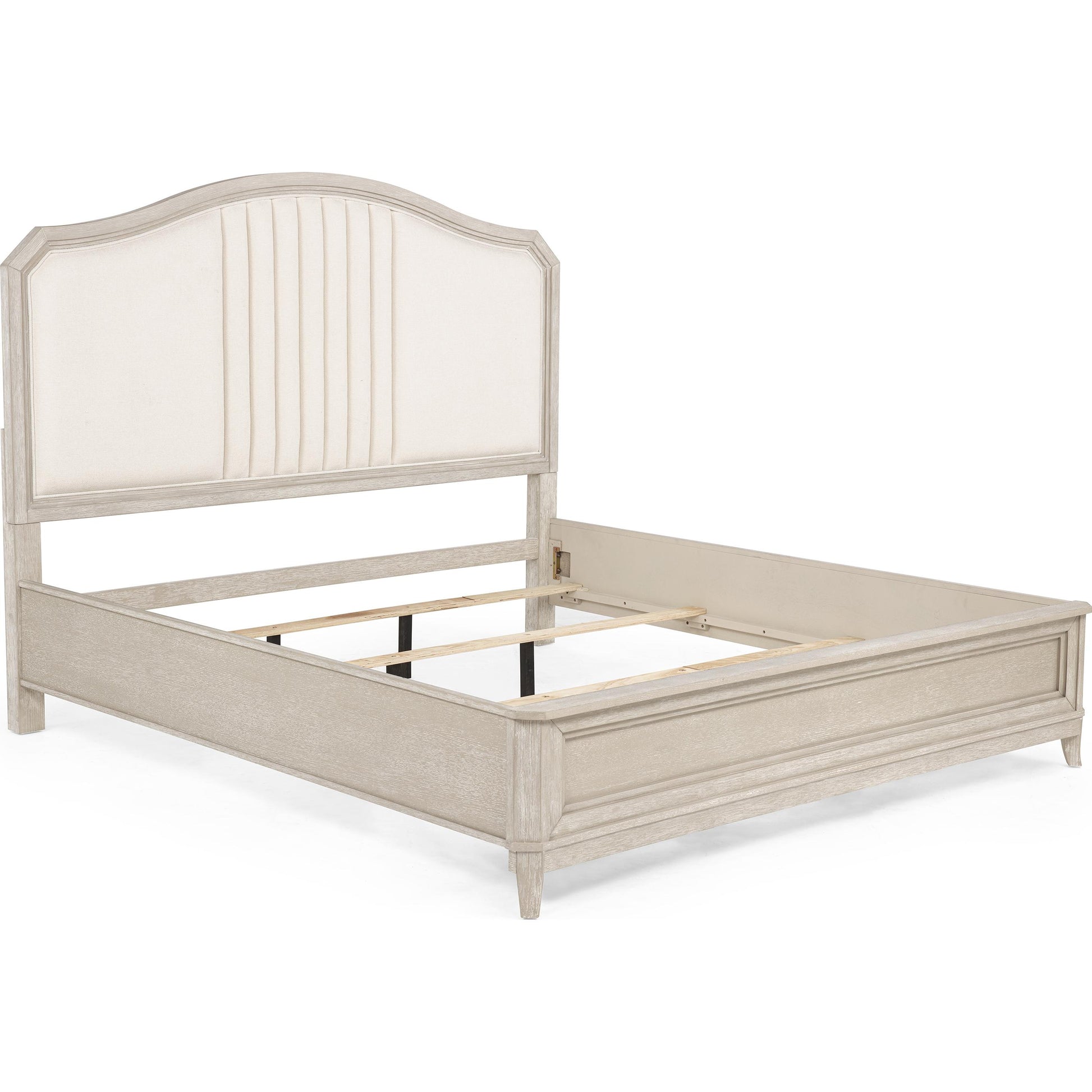  Crown Mark Napoli Queen Upholstered Panel Bed B1140-Q-HB/B1140-KQ-RAIL/B1140-Q-FB IMAGE 2