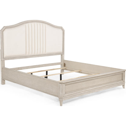  Crown Mark Napoli Queen Upholstered Panel Bed B1140-Q-HB/B1140-KQ-RAIL/B1140-Q-FB IMAGE 2