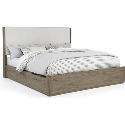  Crown Mark Veranda Queen Upholstered Panel Bed B1750-Q-HBFB/B1750-KQ-RAIL IMAGE 1