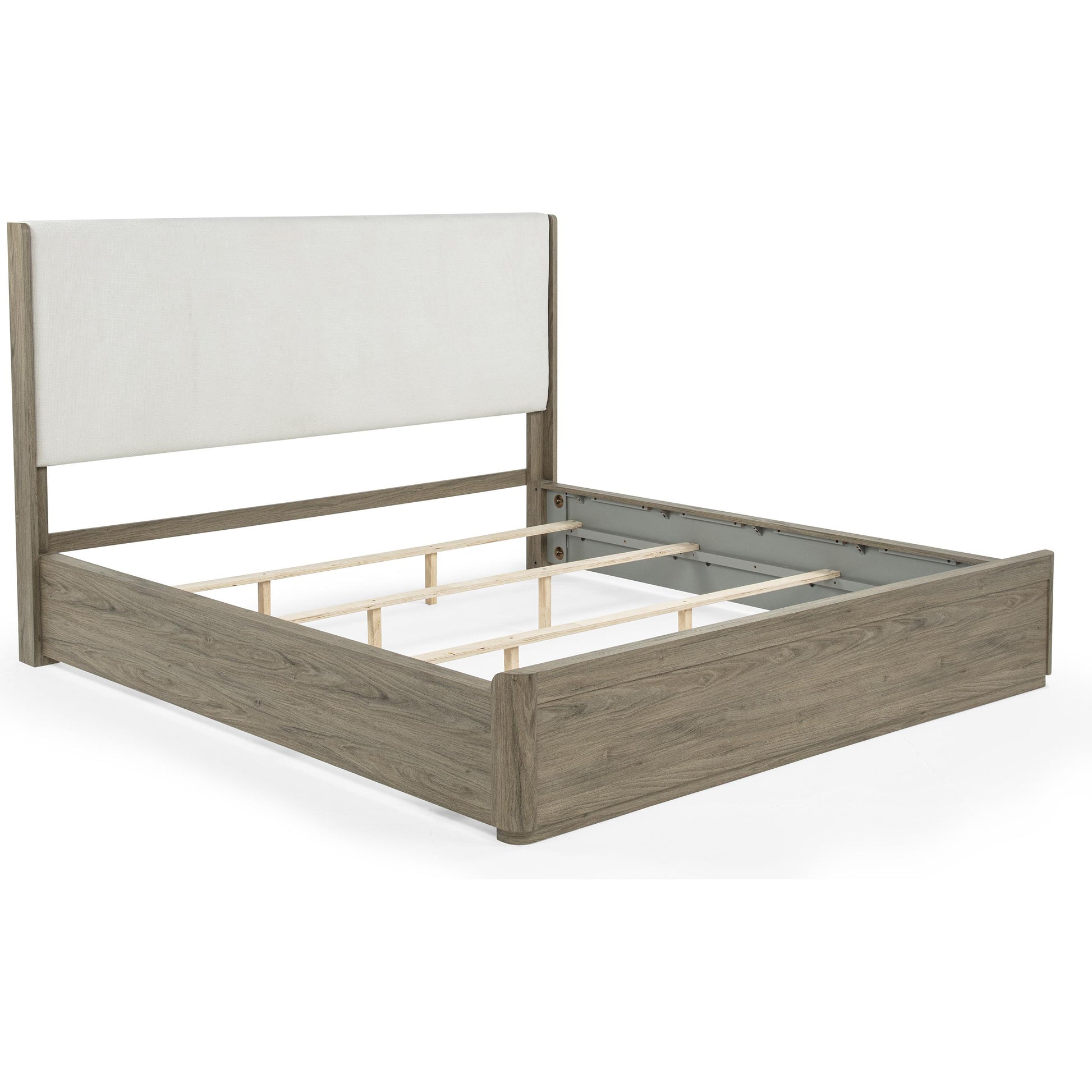  Crown Mark Veranda Queen Upholstered Panel Bed B1750-Q-HBFB/B1750-KQ-RAIL IMAGE 2