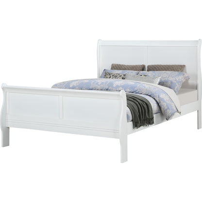  Crown Mark Louis Philipe Queen Panel Bed B3750-Q-HBFB/B3750-Q-RAIL IMAGE 1