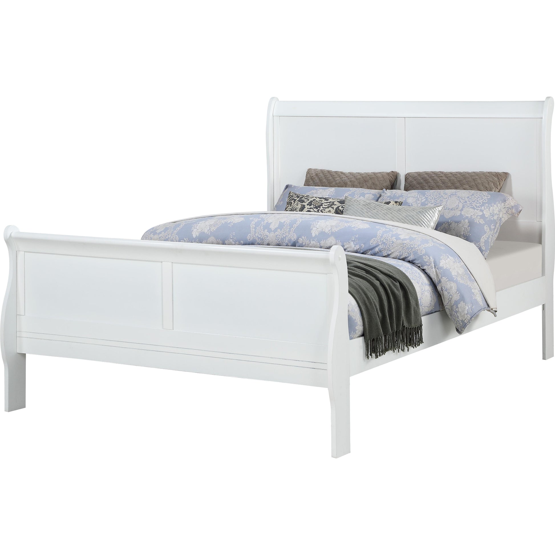  Crown Mark Louis Philipe Full Panel Bed B3750-F-HBFB/B3750-F-RAIL IMAGE 1
