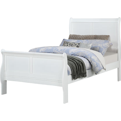  Crown Mark Louis Philipe Twin Panel Bed B3750-T-HBFB/B3750-T-RAIL IMAGE 1