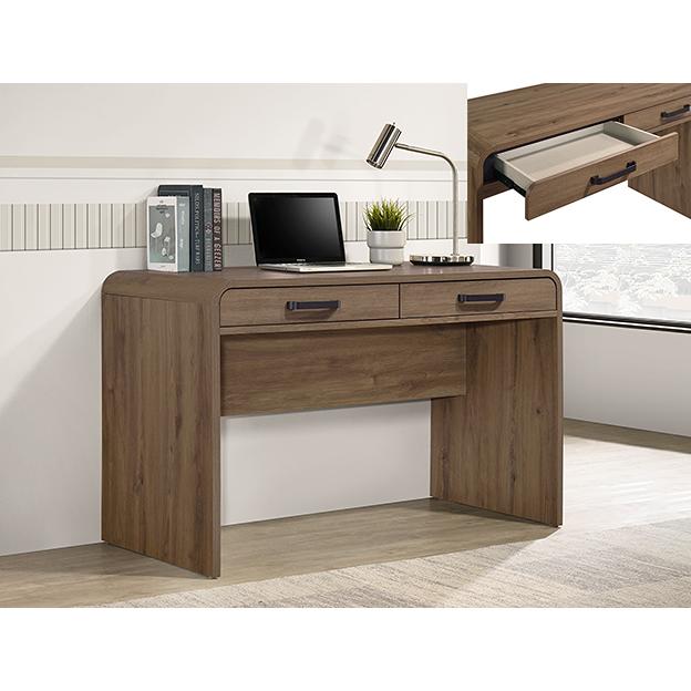  Crown Mark Nyomi B4920-DESK Writing Desk - Light Brown IMAGE 1