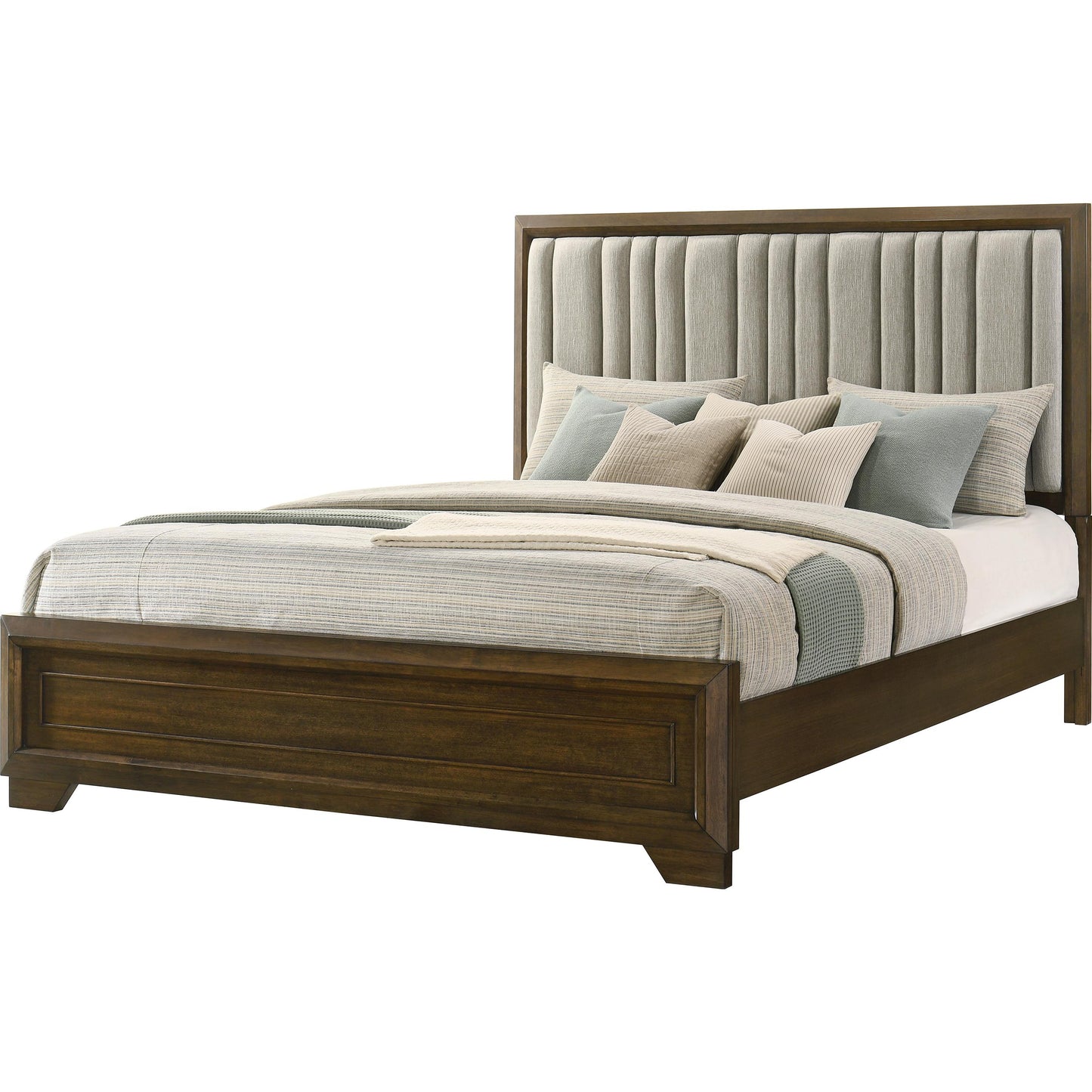  Crown Mark Lakecrest Queen Panel Bed B6520-Q-HB/B6520-Q-FB/B6520-KQ-RAIL IMAGE 1