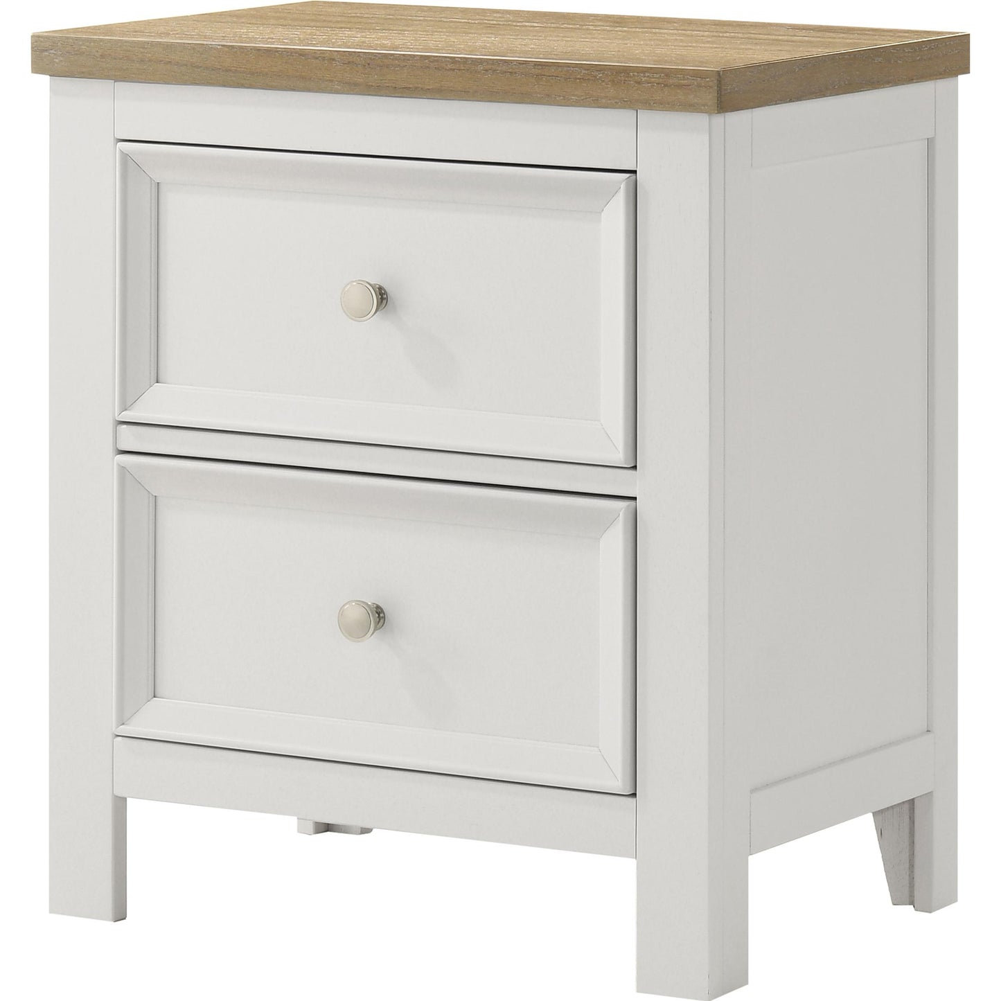  Crown Mark Aston 2-Drawer Nightstand B6550-2 IMAGE 1