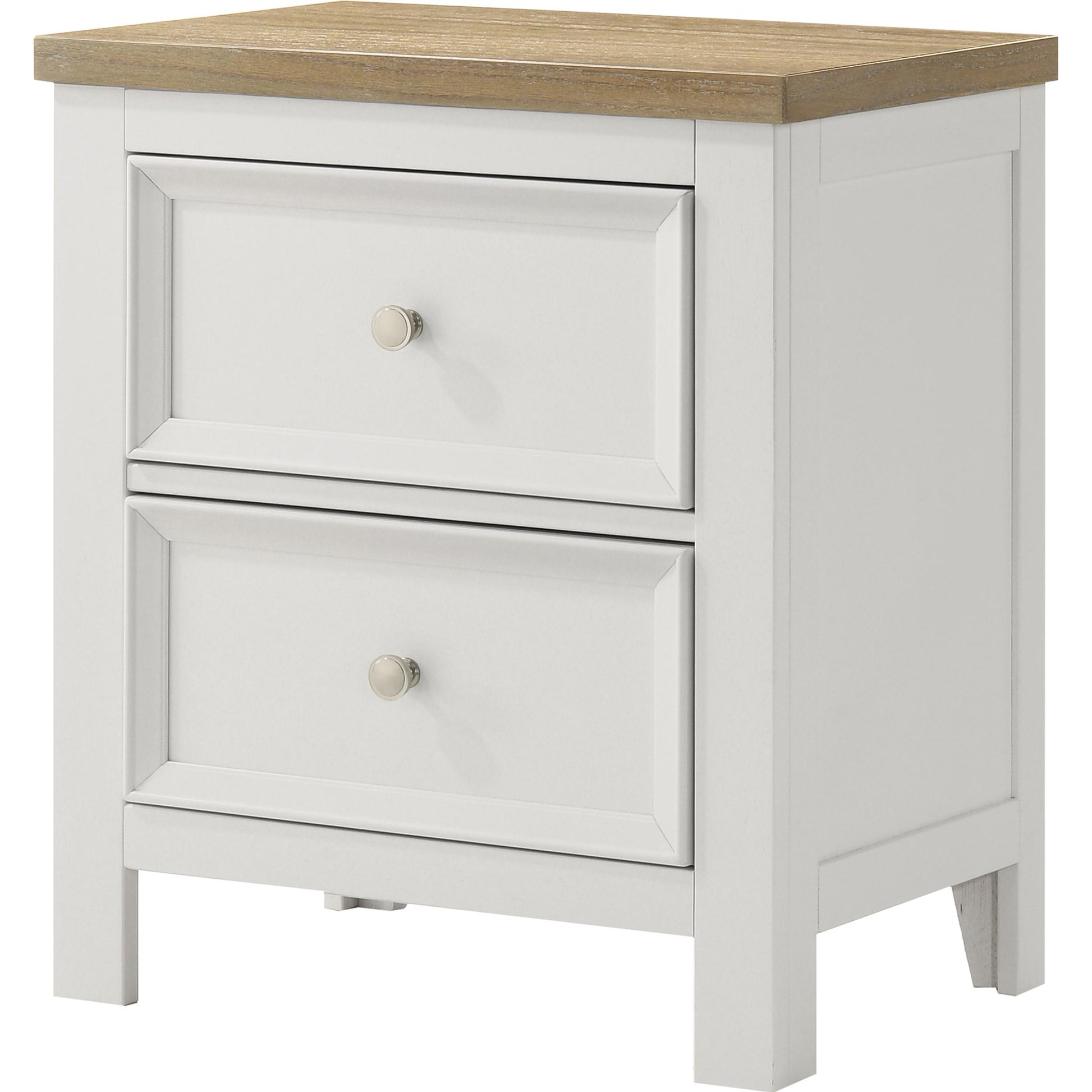  Crown Mark Aston 2-Drawer Nightstand B6550-2 IMAGE 1