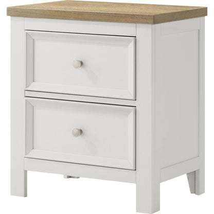  Crown Mark Aston 2-Drawer Nightstand B6550-2 IMAGE 1