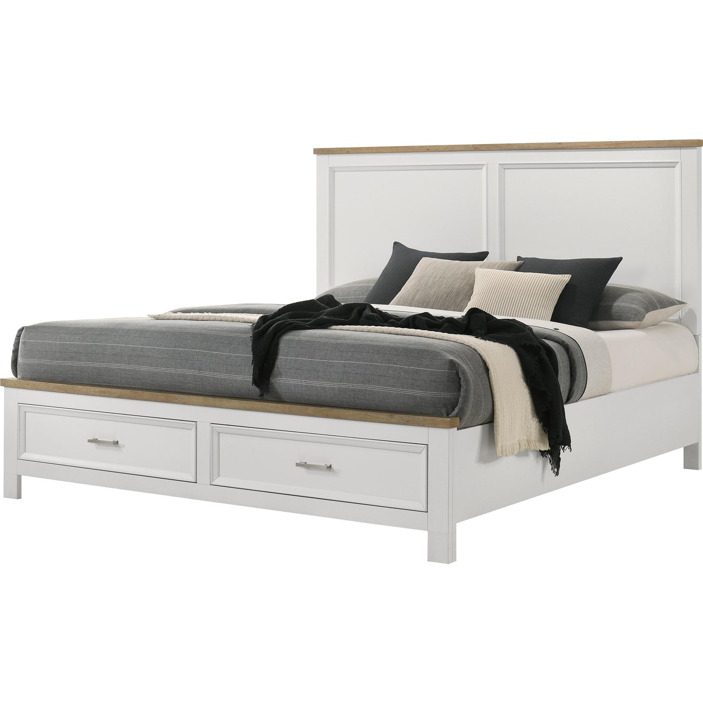  Crown Mark Aston King Panel Bed B6550-K-HB/B6550-K-FBD/B6550-KQ-RAIL IMAGE 1