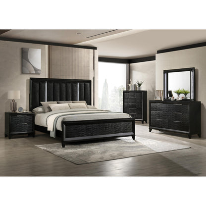  Crown Mark Cressida Queen Panel Bed B7350-Q-HB/B7350-Q-FB/B7350-KQ-RAIL IMAGE 3
