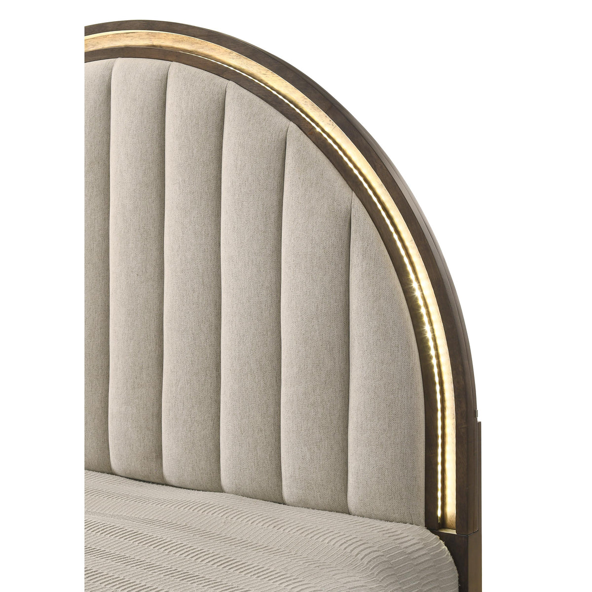  Crown Mark Noreen Queen Upholstered Panel Bed B9285-Q-HBFB/B9285-KQ-RAIL IMAGE 5