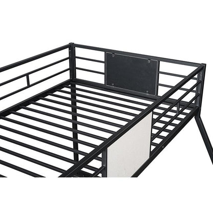  Furniture of America Molton FM-BK904BK-TF Twin/Full Metal Bunkbed IMAGE 2
