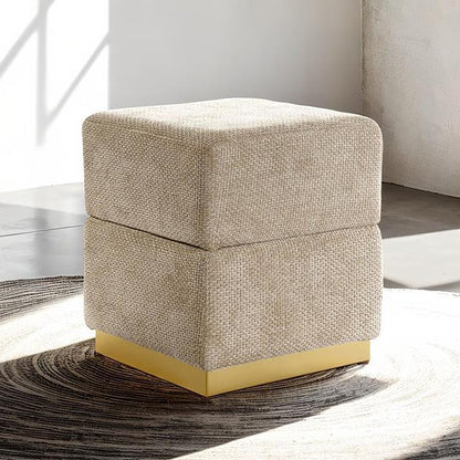  Furniture of America Krysten FM-AC8005GY Storage Stool IMAGE 1