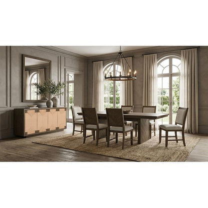  Furniture of America Casoria FM34008DW-T-TABLE Dining Table IMAGE 2