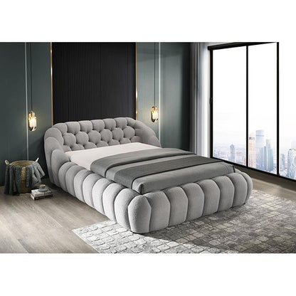  Furniture of America Newquay FM7260GY-EK-BED King Bed IMAGE 3