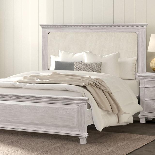 Furniture of America Swanley FM7707GY-Q-BED Queen Bed IMAGE 1