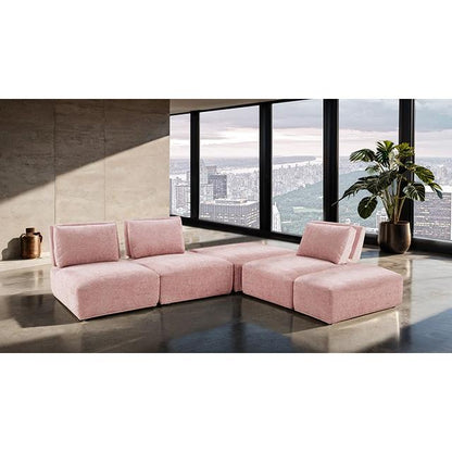  Furniture of America Stavanger FM63001PK-F L-Sectional IMAGE 2