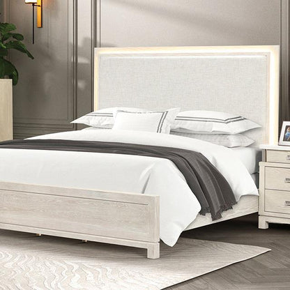  Furniture of America Lafayette FM71501GY-Q-BED Queen Bed IMAGE 1