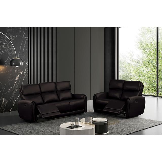  Furniture of America Schlieren FM6012BK-CH-PM Power Recliner IMAGE 2