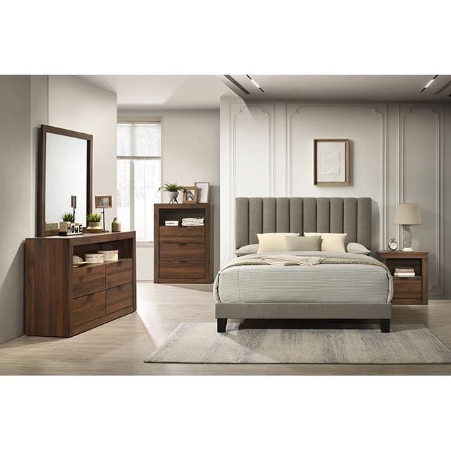  Furniture of America Altimari FM72026WN-Q-BED Queen Bed IMAGE 2