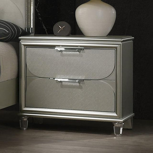  Furniture of America Sheridan FM72080SV-N Nightstand IMAGE 1