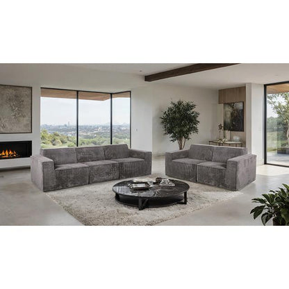  Furniture of America Kimara FM62100DG-SF-PK Sofa IMAGE 2