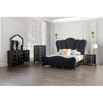  Furniture of America Melodi Parc FM7416BK-Q-BED Queen Bed IMAGE 2