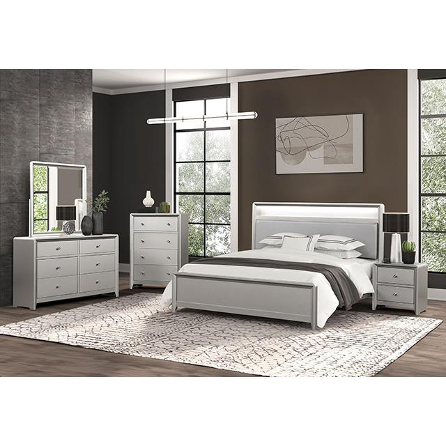  Furniture of America Bryne FM7170CPN-EK-BED King Bed IMAGE 2